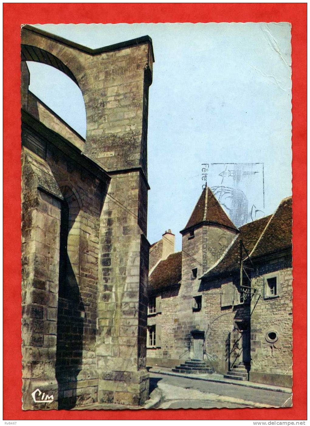 * CHABLIS-L´Obédiencerie Et Abside De L´Eglise Saint Martin-1969 - Chablis