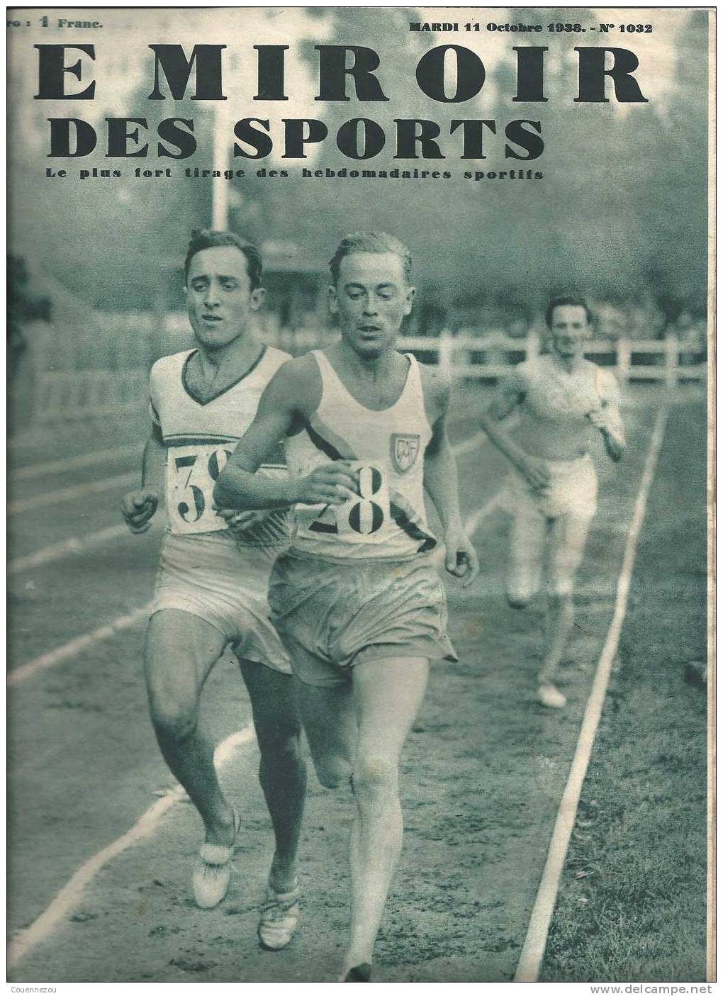 MIROIR DES SPORT N°1032  11 Oct 1938  Divers Sports - Sport