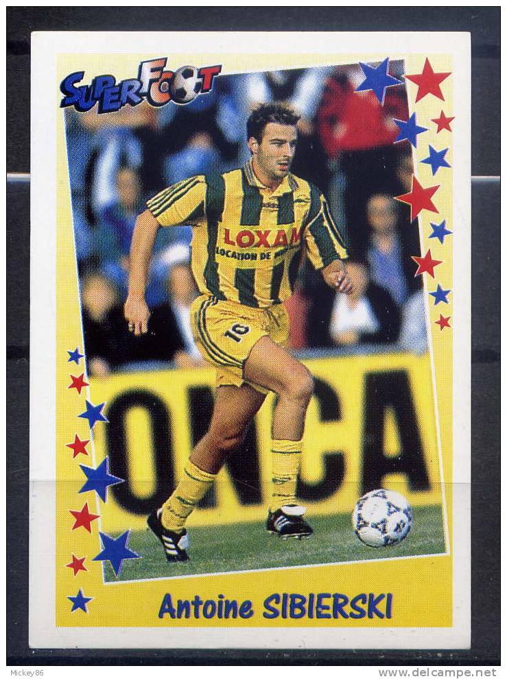 Panini---SUPER  FOOT  1998-1999---A . SIBIERSKI    ----n°114-----NANTES - Edition Française