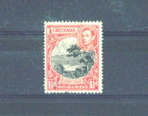 GRENADA - 1938 George VI 11/2d FU - Grenade (...-1974)