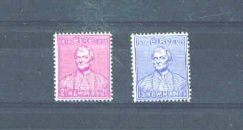 IRELAND - 1954 Cardinal Newman MM - Unused Stamps