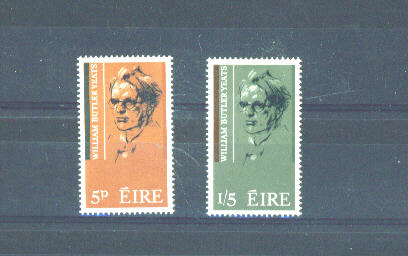 IRELAND - 1965 Yeats MM - Unused Stamps