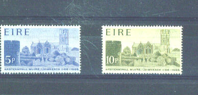 IRELAND - 1968 Cathedral MM - Unused Stamps