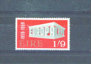 IRELAND - 1969 Europa 1s9p MM - Nuevos
