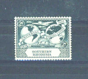 SOUTHERN RHODESIA - 1949 UPU  MM - Southern Rhodesia (...-1964)
