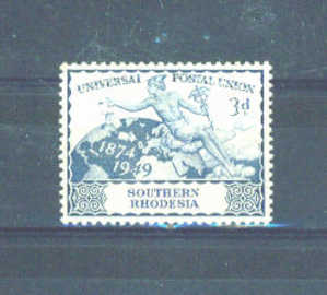 SOUTHERN RHODESIA - 1949 UPU  MM - Südrhodesien (...-1964)