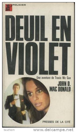 Presses De La Cité  Mystère TIII N° 37   John D. Mac Donald  " Deuil En Violet "  BE - Presses De La Cité