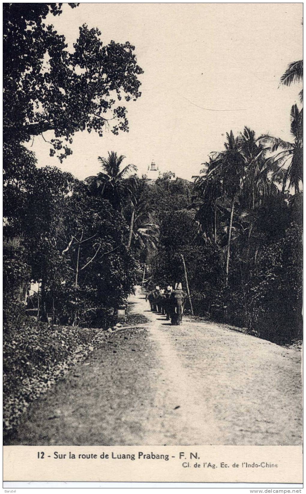 LUANG PRABANG (Laos) - Sur La Route De Luang Prabang - Laos