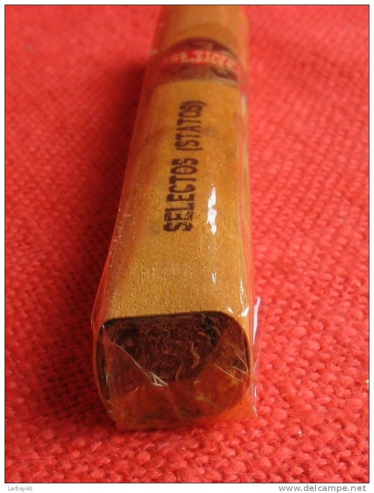 1 Cigare Selectos Statos De Luxe Habana - Other & Unclassified
