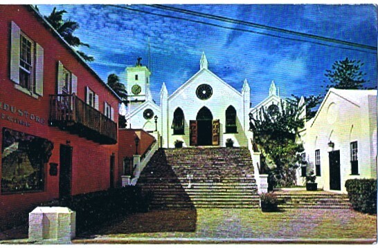 ST GEORGE'S St Peter's Church  Circulated 1973 - Bermudes