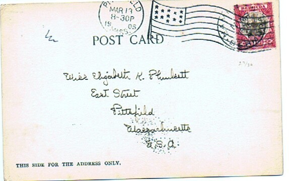 PAGET  Royal Palms  Circulated 1905 - Bermuda