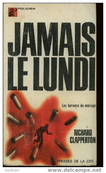 Mystère V III N° 14 Richard Clapperton " Jamais Le Lundi " - Presses De La Cité