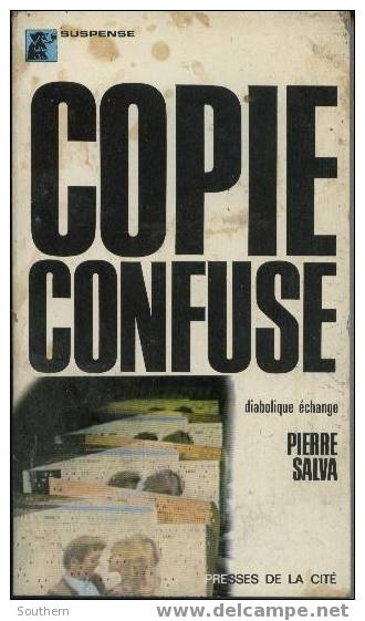 Mystère N° 31 Type 3    Pierre Salva   " Copie Confuse "  ++++BE++++ - Presses De La Cité