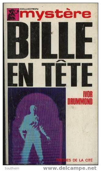 Mystère N° 64 Type 3  Ivor Drummond   " Bille En Tête "  ++++BE++++ - Presses De La Cité