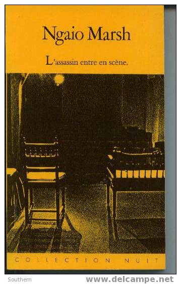 Collection Nuit  N° 2  Ngaio Marsh  " L´assassin Entre En Scène " +++TBE+++ - Presses De La Cité