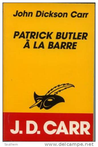Le Masque N° 1926  John Dickson Carr  " Patrick Butler à La Barre  " BE - Le Masque