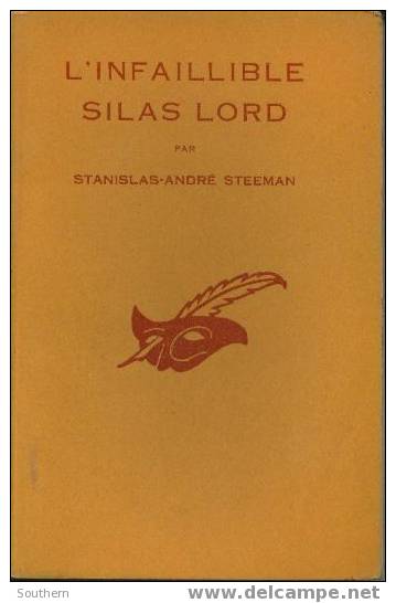 Le Masque S. A. Steeman  " L´infaillible Silas Lord " ++++TBE++++ - Le Masque