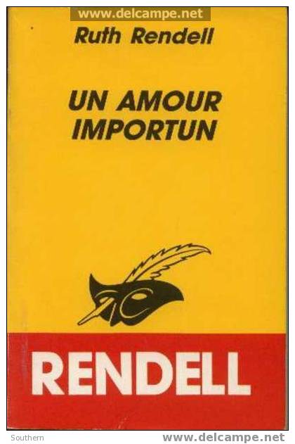 Le Masque N° 1640   Ruth Rendell  " Un Amour Importun " **** TBE**** - Le Masque