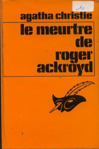 Le Masque 1  -  Agatha Christie  -  Lemeurtre De Roger Ackroyd  -  EM - Le Masque