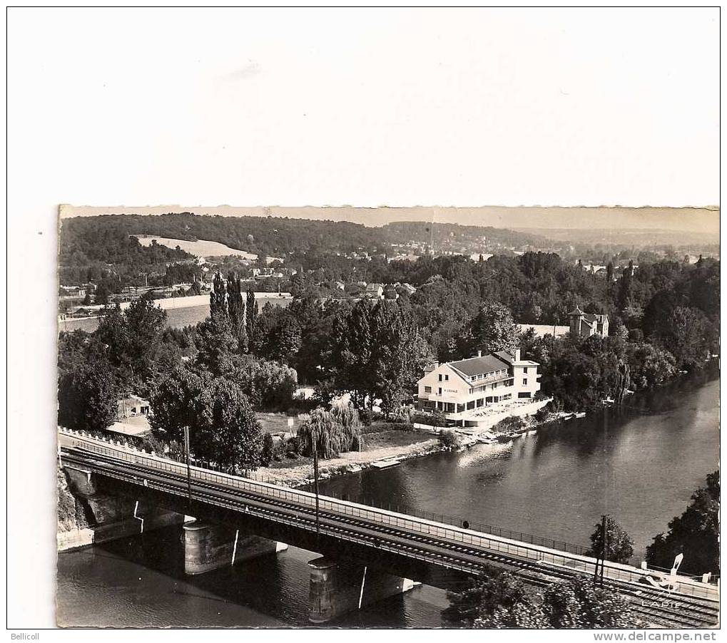 6  BUTRY   (S Et O)  Au Bord De L'Oise: L'Escale Hôtel-Restaurant, Tél. 679 à L'Isle Adam - Butry