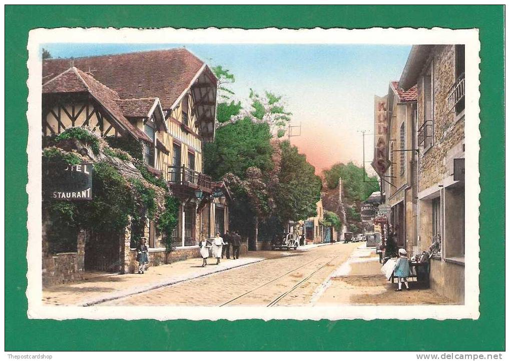 CPA 77 BARBIZON GRANDE RUE LES CHARMETTES MORE FRANCE LISTED @ 1 EURO OR LESS - Barbizon