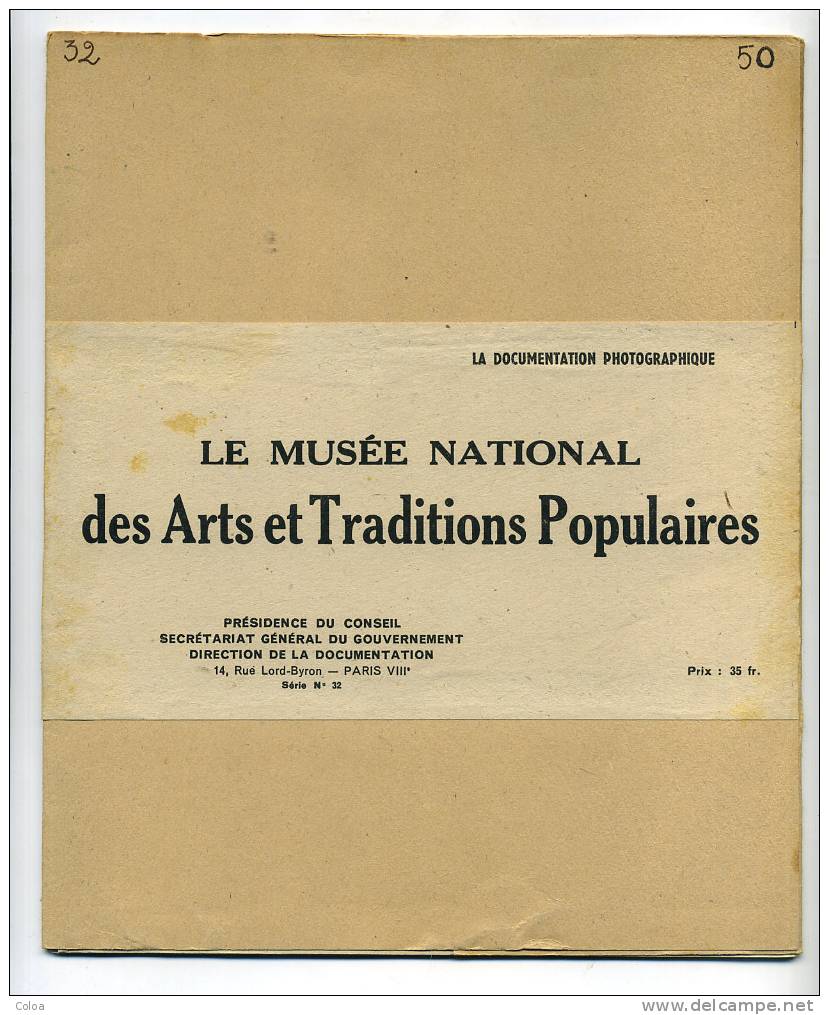 Le Musée Des Arts Et Traditions Populaires Vers 1950 - Géographie