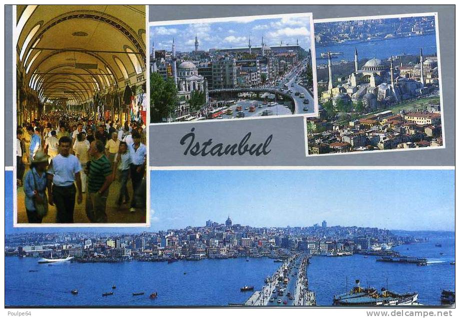 CPM - Istanbul - Vues Diverses De La Ville - Turchia