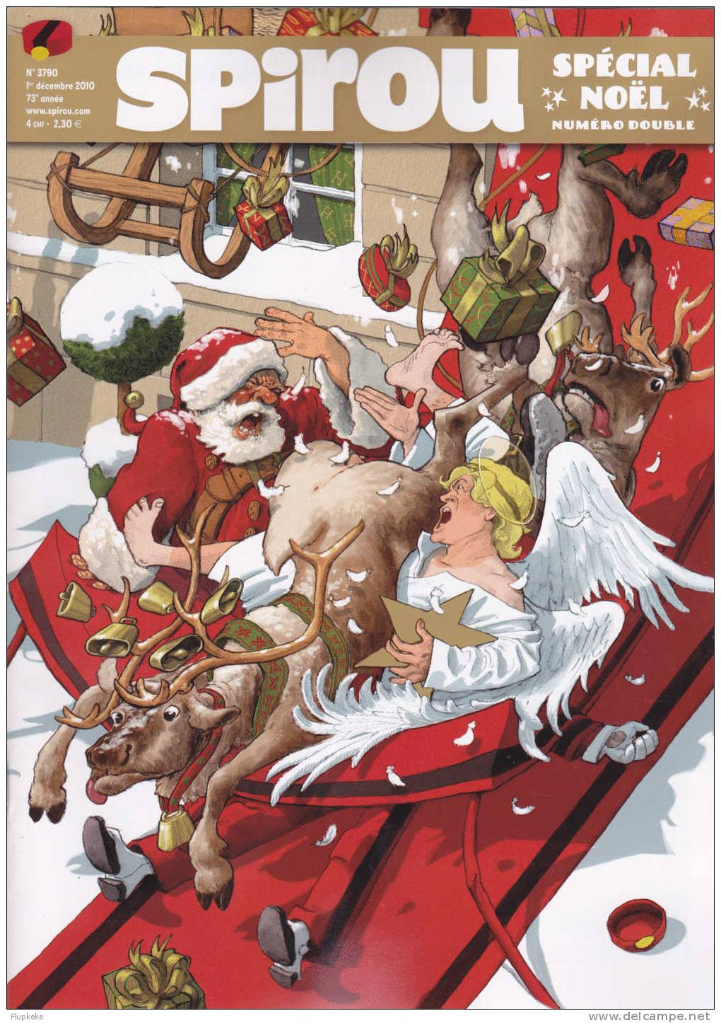 Spirou 3790 Décembre 2010 Spécial Noël Numéro Double - Spirou Magazine