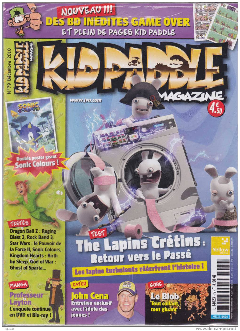 Kid Paddle Magazine 79 Décembre 2010 - Spirou Magazine