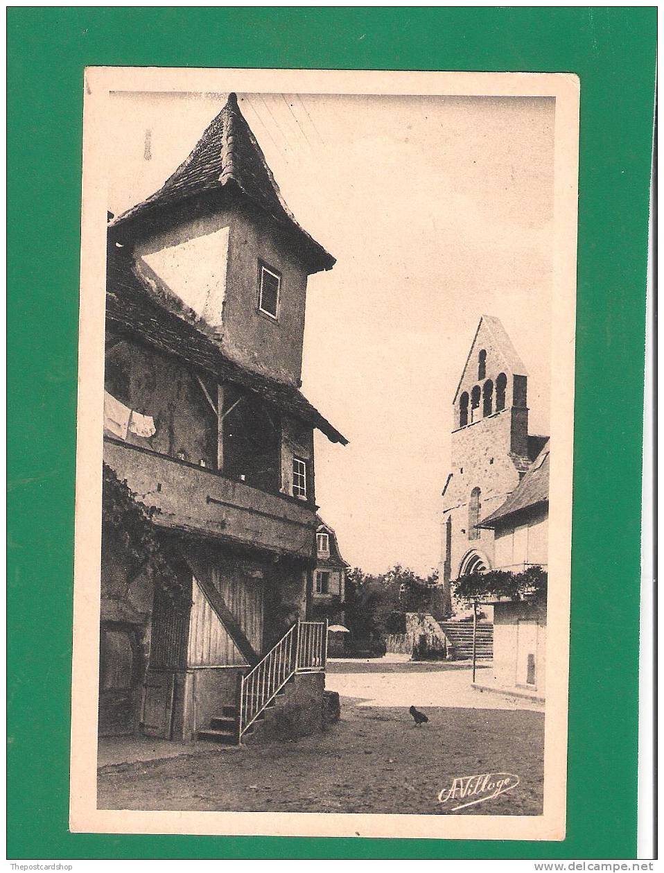 CPA 19 CORREZE Beaulieu-sur-Dordogne VERS LA VIEILLE CHAPELLE DES PENITENTS MORE FRANCE LISTED @ 1 EURO OR LESS - Sonstige & Ohne Zuordnung