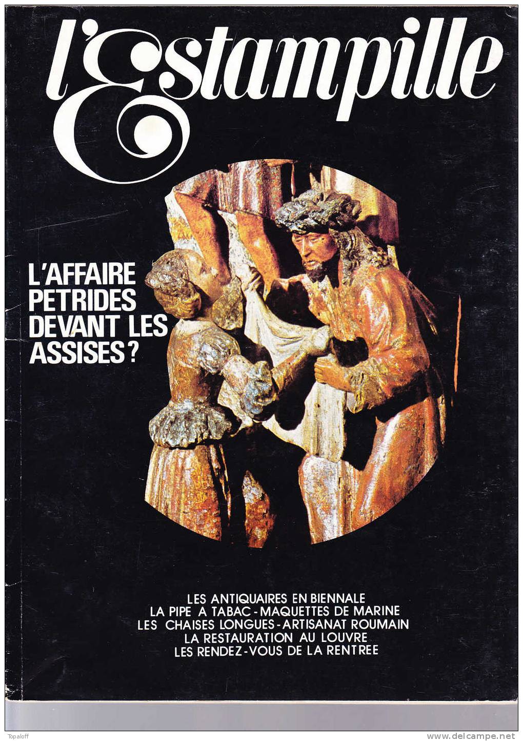 L'ESTAMPILLE N°80 Septembre 1976 84 Pages   Maquettes De Marine Pipe à Tabac - Verzamelaars