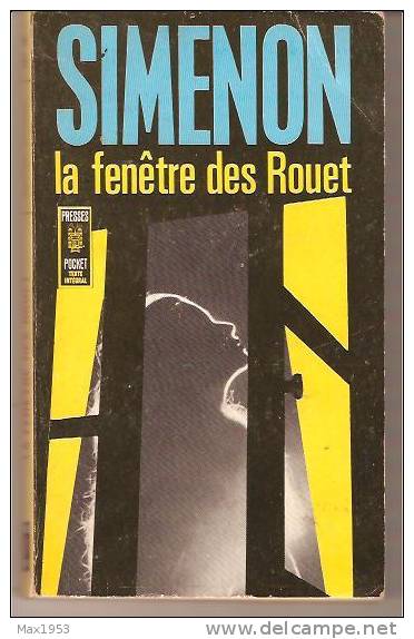 SIMENON - La Fenêtre Des Rouet - Presses Pocket  N° 561 * - Simenon