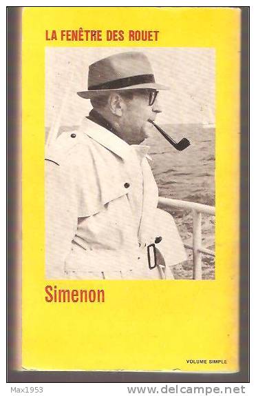 SIMENON - La Fenêtre Des Rouet - Presses Pocket  N° 561 * - Simenon