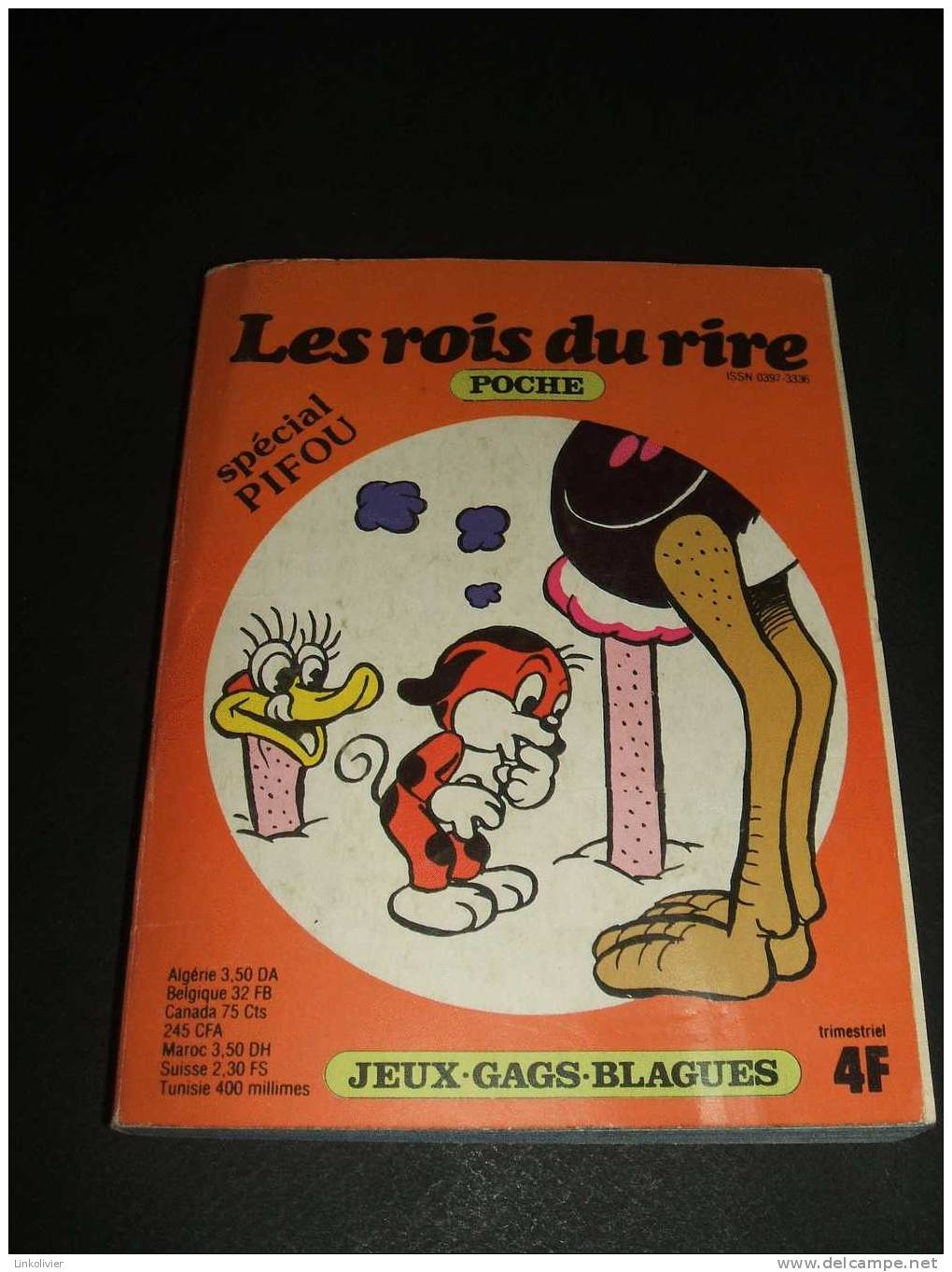 LES ROIS DU RIRE Poche SPECIAL PIFOU De 1980 - Ed VAILLANT - Pif - Autres