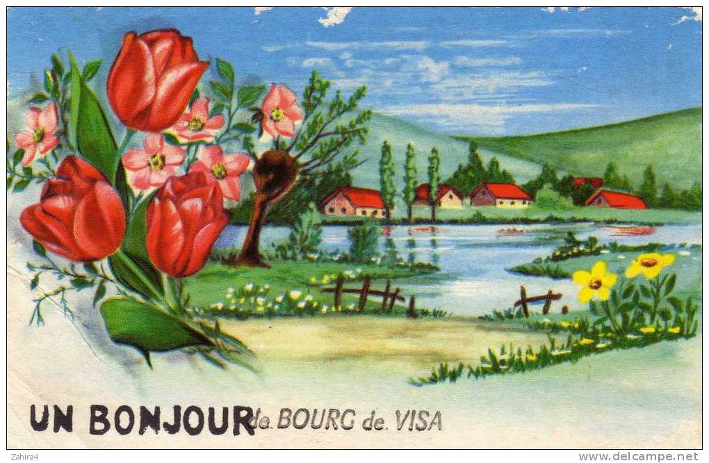 Un Bonjour De Bourg De Visa - Bourg De Visa