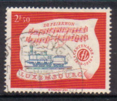 LUXEMBOURG   Scott #  356 VF USED - Oblitérés