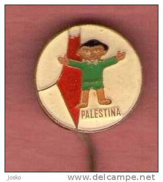 PALESTINE - PLO ( Palestina ) Pin Badge National Front For The Liberation War For Freedom Independence Wars Indépendance - Army