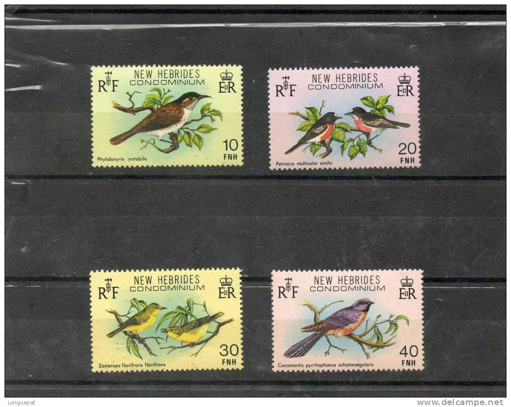 NOUVELLES-Hébrides (VANUATU) : Oiseaux (Passereaux) : Phylidonyris Notabilis, Petroica Multicolor Similis, Etc... - Neufs