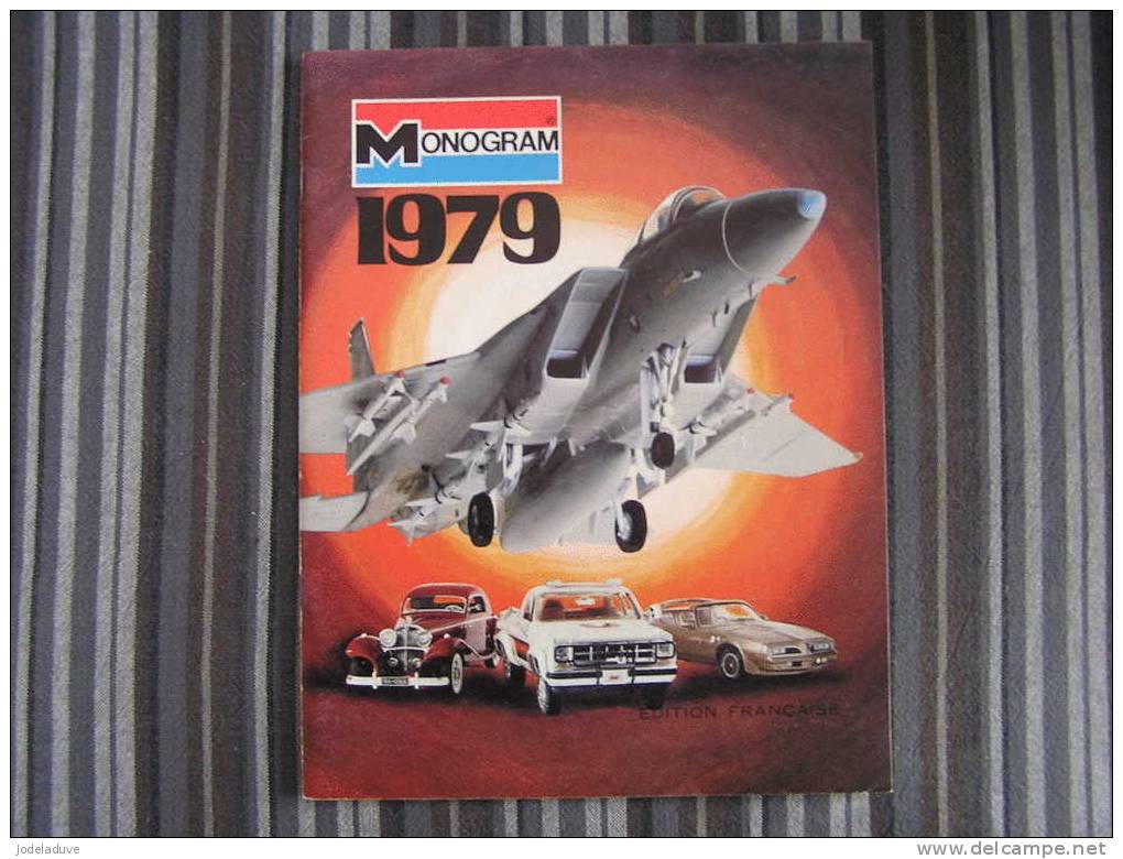 MONOGRAM 1979 Vintage CATALOG CATALOGUE Model Kit Aircraft Cars Truck Tank - Catalogues & Prospectus