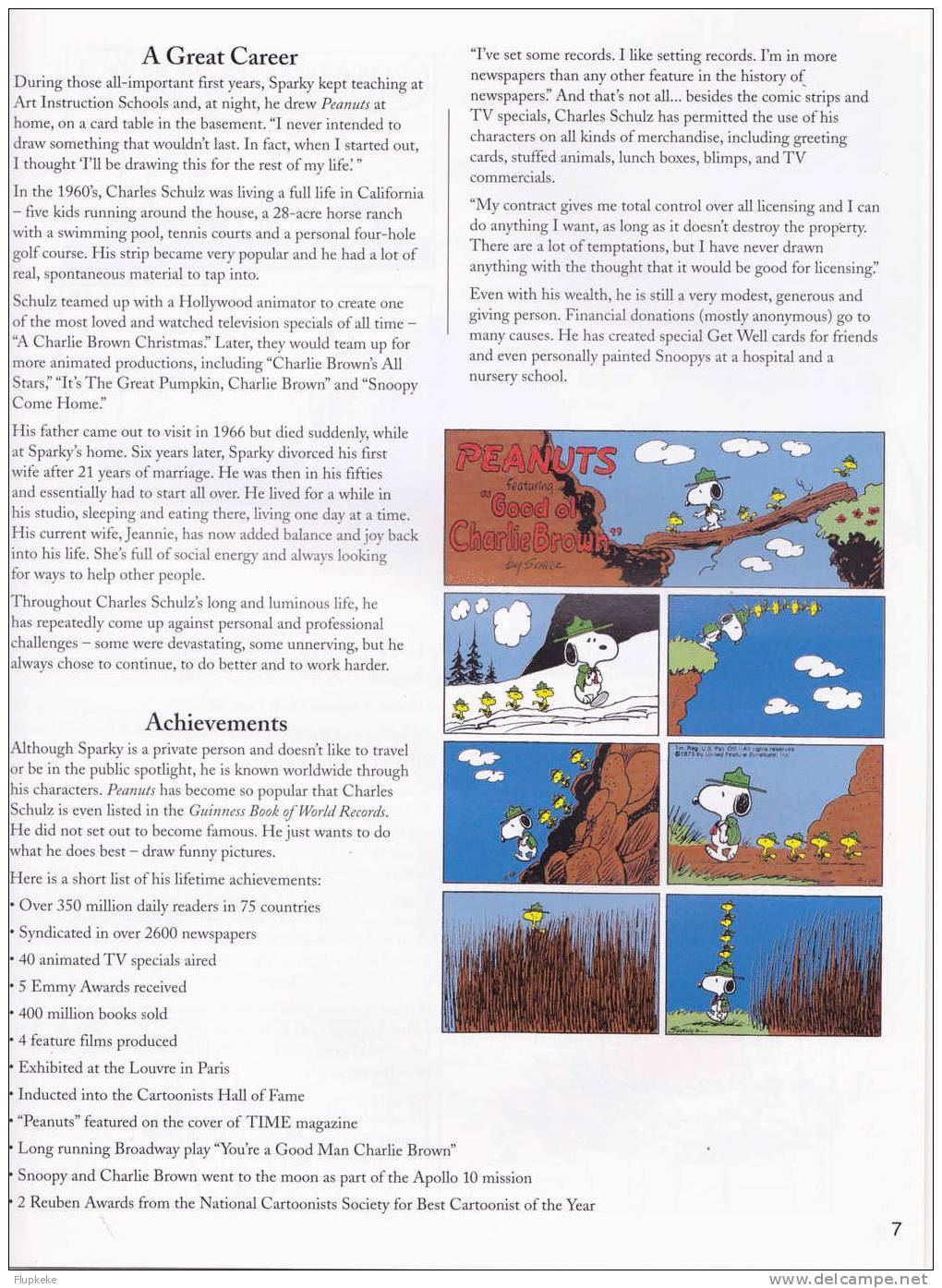 Illustrator 2000 Issue Special Charles Schulz Peanuts Happiness Is...and 1999 Annual Art Competition Winners - Altri & Non Classificati