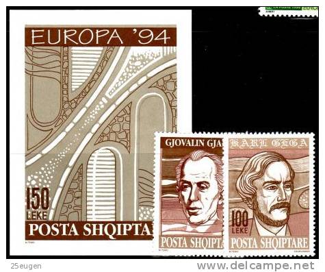 ALBANIA 1994 EUROPA CEPT MNH - 1994