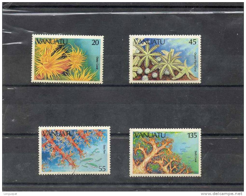 VANUATU : Faune Marine : Coreaux (Orgue De Corail, Corail Tuyau D'orgue, Gorgone Bleue, Coraux Mous) - Vanuatu (1980-...)