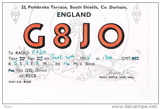 CARTE GOJO - ENGLAND - Radio