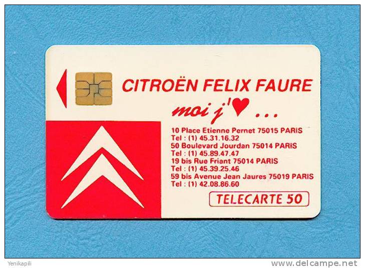 (  4053  )  -  CITROEN  Paris - (  F 169a  )  - Lot  N° A 175111  - ***  BE *** - - Fehldrucke