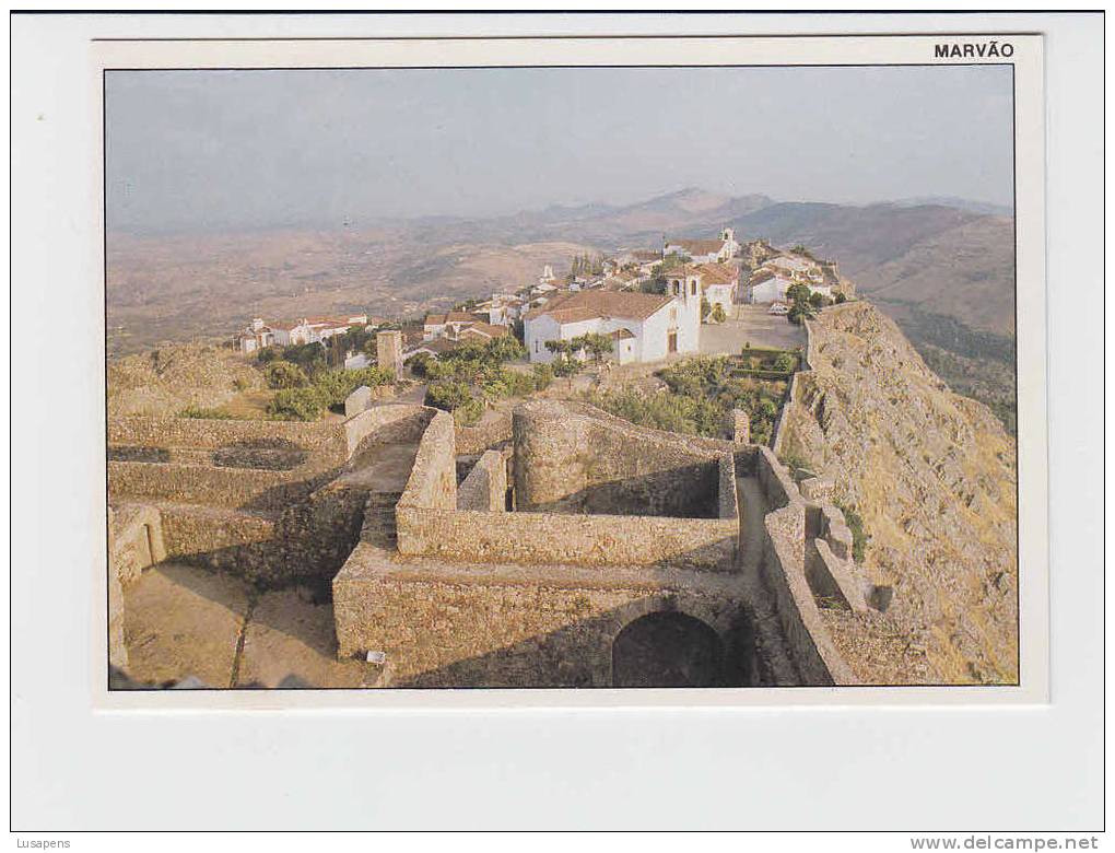 Portugal Cor 09233 – MARVÃO - CASTELO E VISTA PARCIAL - Portalegre