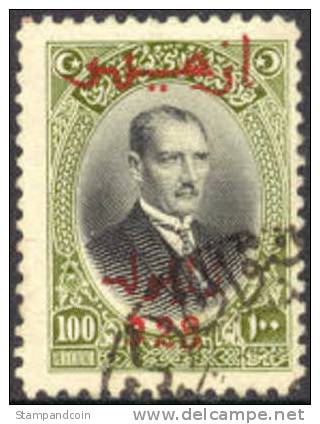 Turkey #671 Used 100g Overprint From 1928 - Gebruikt