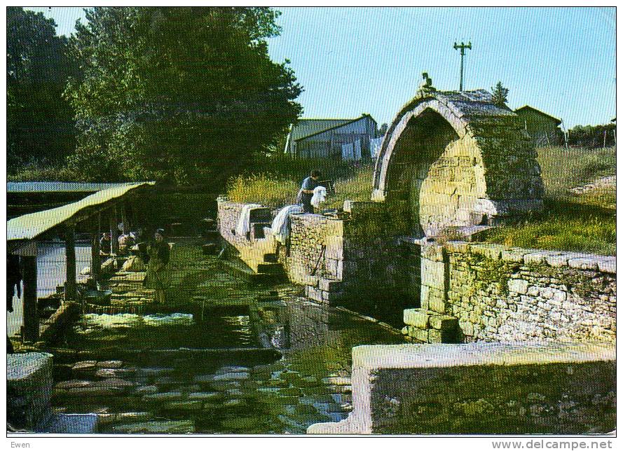 La Fontaine Saint-Guiguer. (Lavandières). - Pluvigner