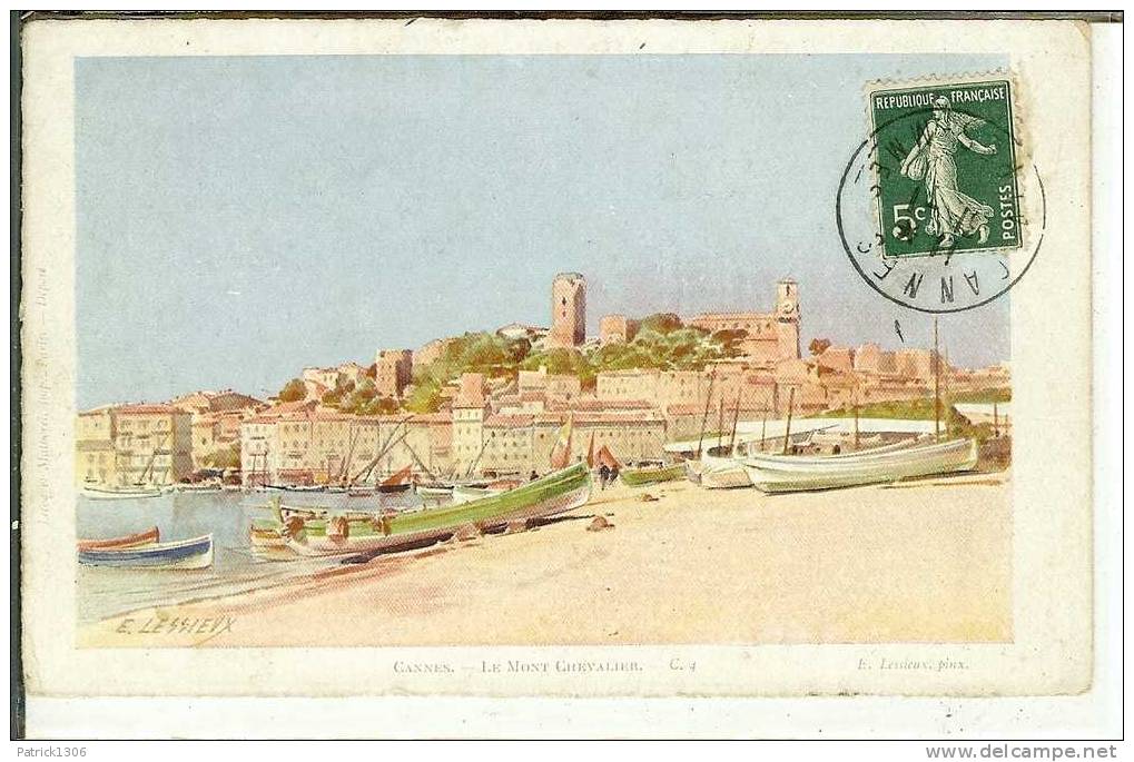 CPA  Illustration LESSIEUX CANNES  1867 - Lessieux