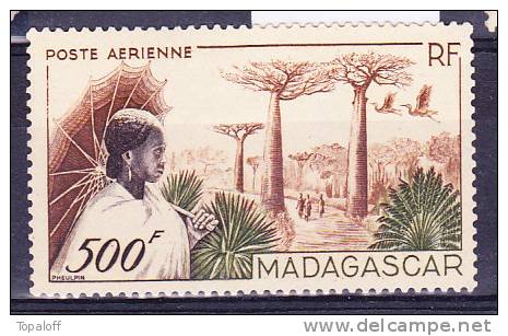 Madagascar PA N°73 Neuf Charnière - Poste Aérienne