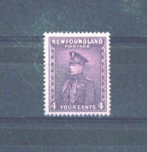 NEWFOUNDLAND -  1932 Duke Of Windsor 4c MM - 1908-1947